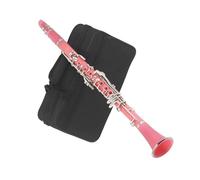 17 teclas de cobre blanco níquel plata Bb exquisito cuerpo baquelita rosa instrumento clarinete