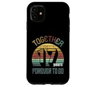 17 Wedding Anniversary For Couple Seventeen Years Marriage Carcasa para iPhone 11