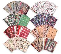 170 hojas de papel vintage de Navidad para álbumes de recortes, 8 temas festivos, árbol de jengibre, copo de nieve, kit de papel decorativo para manualidades, suministros de diario basura, collage