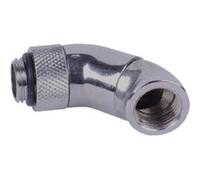 17059 accesorio para manguera Conector de manguera Latón Níquel, Plata 1 pieza(s), Conexión cromado, Conector de manguera, 1/4", Macho/Hembra, Latón, Níquel, Plata