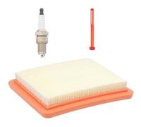 17211-Z8B-901 - Filtro de aire con kit de chispa de repuesto para Honda HRX217 HRR216 HRC216 HRT216 HU800AWD HRB216 GCV160LAO GCV190LA HRR216K9 GC190LA HRB217 HRS217 16 HRZ. Cortacésped 216
