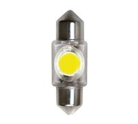 17233 - lampara Bombilla 2 Chips 12v Hyper-led Siluro 10x36 mm 1smd