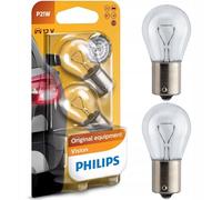 17237 - Blister 2 lámparas Bombillas p21w Standard philips 12v 21w ba15s