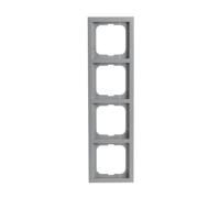 1724-183K Marco embellecedor 4 elementos aluminio 4011395074831