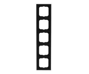 1725-885K Marco embellecedor 5 elementos negro ma