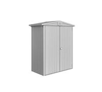 172x196x156 cm - Cabaña de jardín metálica plata Europa - 2,68 m²