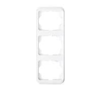 1733-24G Marco embellecedor 3 elementos blanco es 4011395692301