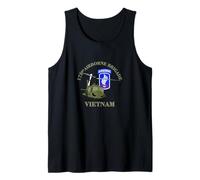 173a Brigada Aerotransportada Vietnam UH-1 Gunship Veterans Day Camiseta sin Mangas