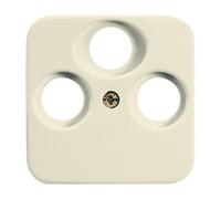 1743-03-212 Placa central TV/SAT 3 elementos blan 4011395537206