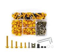 177 Piezas De Tornillos Y Clips Sujeción Para CBR600RR, CBR1000RR, CBR 600, F2, F3, F4, RR, 1000, 900, 929RR, 650R, Kit Pernos Carenado CNC bicicleta calle(Gold)