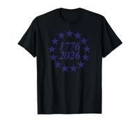 1776 13 Estrellas 1776 2026 Camiseta