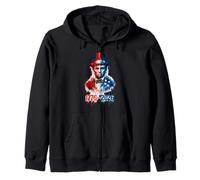 1776 2026 Bandera patriótica de los Estados Unidos de Abraham Lincoln Sudadera con Capucha