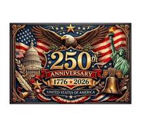 1776-2026 Jigsaw Puzzle | America Anniversaries Challenging Puzzle | National Celebration Art Jigsaw,for Home Living Room Bedroom Office 4th of July Memorial Day Veterans Day