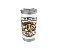 1776 a 2026 Todavía enseñando Liberty History Teacher US Pride Vaso térmico de acero inoxidable de doble pared