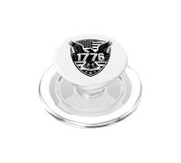 1776 American The Eagle Shield, Bandera patriótica de los Estados Unidos, Vintage PopSockets PopGrip para MagSafe