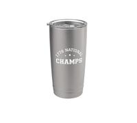 1776 Campeones Nacionales 2026 4 Julio América USA 250 Años Vaso térmico de acero inoxidable de doble pared