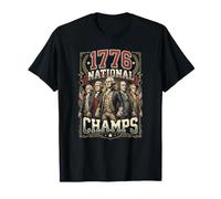 1776 Campos Nacionales 4 de Julio Padres Fundadores Divertidos Camiseta