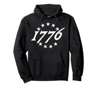 1776 DÍA DE LA Independencia 4 Julio 2026 25O AÑOS Sudadera con Capucha