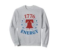 1776 Energy Liberty Bell Patriotic 4 de julio Sudadera
