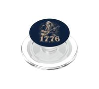 1776 George Washington Guitarra Patriota Historia Música EE.UU PopSockets PopGrip para MagSafe