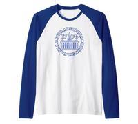 1776 Philadelphia Independence Hall Pensilvania Filadelfia Camiseta Manga Raglan
