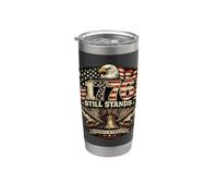1776 Still Stands USA Veteran 250 America Liberty 4 de julio Vaso térmico de acero inoxidable de doble pared