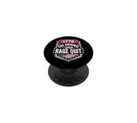 1776 The Original Rage Quit Funny Gamer 4 de Julio PopSockets PopGrip Adhesivo