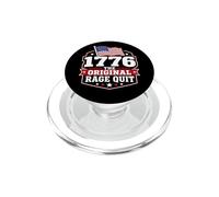 1776 The Original Rage Quit Funny Gamer 4 de Julio PopSockets PopGrip para MagSafe