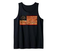 1776 US Flag We The People Distressed USA United States Camiseta sin Mangas