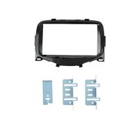178 X 102 Mm Radio de Coche Doble Din EstéReo DVD Marco de Panel de Fascia GPS Marco para 2014+ Aygo, 108, C1 Kit de Tablero