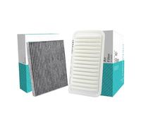 17801-22020 88568-02020 Juego Combinado De Filtro De Aire De Cabina De Motor De Piezas De Automóvil, Compatible Con E130 2003 2004 2005 2006 2007 2008