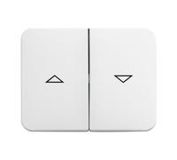 1785 JA-24G Tecla con símbolo de persiana blanco e 4011395692004