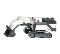 1798 modelo a escala Excavadora Previamente montado 1:87, Automóvil de construcción blanco/Negro, Excavadora, Previamente montado, 1:87, Niño/niña, Plástico, Metal, Super