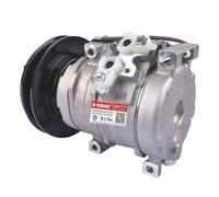 17A-911-4810 A/C Compressor 17A9114810 Compatible With Komatsu Bulldozers Dozer D275AX-5E0 D475ASD D65EX D155AX-6 Excavator D61PX-15 Air Conditioning Compressor 10S15C 24V