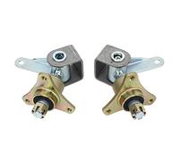 17mm 3 Stud Front Wheel Hub Spindle | High Strength Steel Alloy for ATV/Go Kart/Quad Vehicle | Direct Replacement for 6 Inch Tires | 150-200CC Compatible