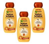 ( 18,07€/ L) 3x 250ml Garnier Verdadero Tesoros Miel Champú El Stärkende