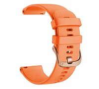 18 20 22 mm Smart Watch Cortas oficiales para Garmin Venu 2 Cinturón de pulsera de silicona para Garmin Venu 2s Sq Bracelet Band (Color: Powder, Tamaño: 20 mm Universal)