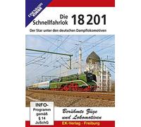 18 201 - Die Schnellfahrlok: Der Star unter den deutschen Dampflokomotiven [Alemania] [DVD]