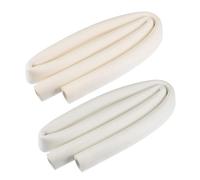 18-32.0mm ID Tubería De Aislamiento Térmico, Manguera De Espuma Varios Tamaños y Colores, 1.0M Cubierta Protectora para Gimnasio, Herramientas Mango Soporte(Blanco,18.0mm x 5.0mm x 1m)