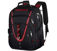 18.4 Mochila para portátil Extragrande con Puerto de Carga USB, Aprobado por la TSA y Bolsillo antirrobo, Resistente al Agua, Apto para portátiles de Juegos