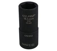 18,5 mm x 19,5 mm cubo de rueda tuerca tapa Flip impacto Socket removedor 1/2" unidad