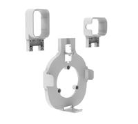 18,5 x 4,8 x 5 cm Soporte de pared para sistema WiFi Pro 6 Home Simple robusto soporte de pared para router WiFi Pro 6 de malla, blanco para enrutador WiFi Eeo, gestión de cables