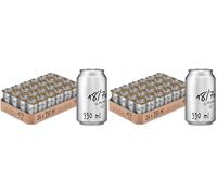 18/70 La Rubia Cerveza Especial Pack Lata, 24 x 33cl (Paquete de 2)