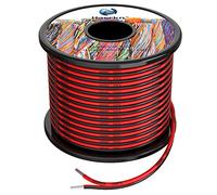 18 awg Silicone Electrical Wire 2 Conductor Parallel Wire line 60ft [Black 30ft Red 30ft] 18 Gauge Soft and Flexible Hook Up Oxygen Free Strands Tinned Copper Wire