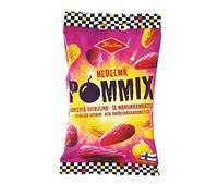 18 bolsas de 100 g de Halva Pommix Hedelmä - Bombas de frutas - Originales - Finlandeses - agria - Caramelo - Hervido - Duro - Caramelos - Dulces