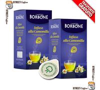 36 Cápsulas Caffè Borbone Bebida Manzanilla Filtro de Papel 44MM Ese Infusión