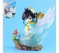 18 cm/7,08 pulgadas Genshin Impact Barbatos PVC Collectible Game Q Action Figure Character Model Anime Toys