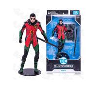 (18 cm, Caja) McFarlan Toys Gotham Knights Bundle Figuras de 18 cm Figura de acción Colección de juguetes Muñeca