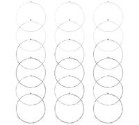 18 cuerdas para guitarra eléctrica, 3 juegos completos de cuerdas de guitarra eléctrica de acero inoxidable, incluye E-1st B-2nd G-3rd D-4th A-5th E-6th