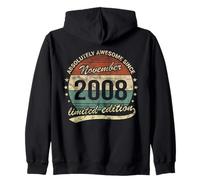 18 cumpleaños Absolutamente Impresionante Desde noviembre de 2008 Vintage Sudadera con Capucha